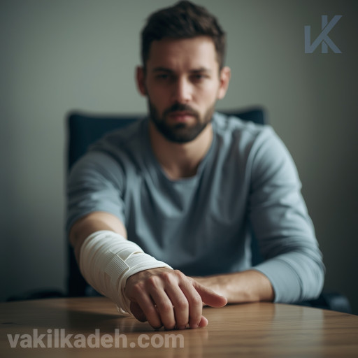 دیه شکستگی دست 